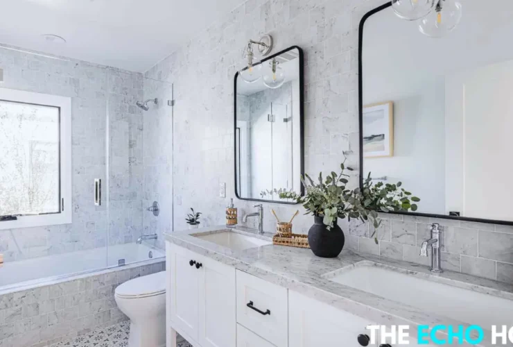 White Tile Bathroom​