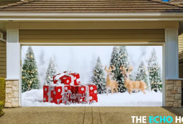 Garage Door Christmas Decorations​