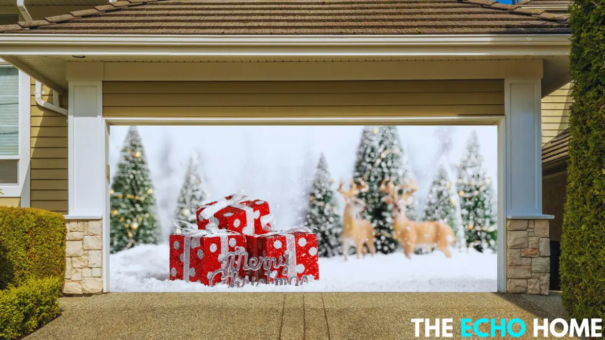 Garage Door Christmas Decorations​