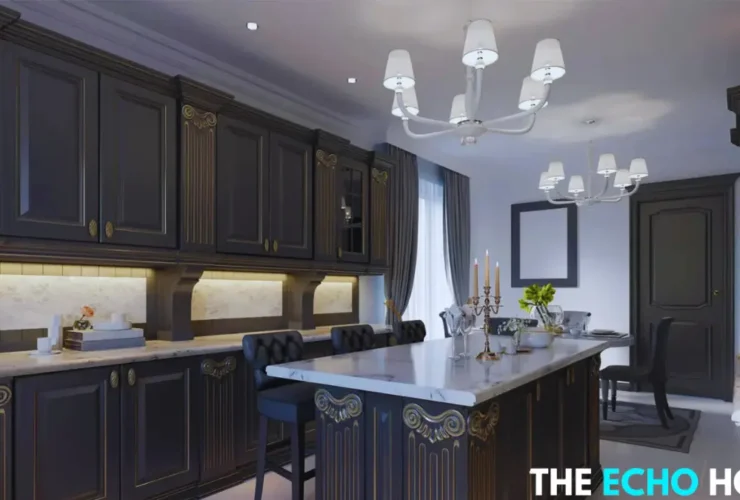 Black Kitchen Cabinets​